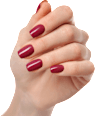 UV Nagelfolien Gel Strip Scarlet Maniko