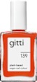 Nagellack Plant Based 139 Feuriges Orangerot gitti