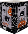 Grußkarte Halloween Teelicht Spinne CACTUS
