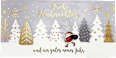Grußkarten-Set mit Weihnachtsmotiven in rot CACTUS