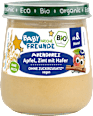 Abendbrei Apfel, Zimt mit Hafer, ab dem 8.Monat Freche Freunde