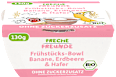 Frühstücks-Bowl Banane, Erdbeere & Hafer ab 8 Monaten  Freche Freunde