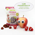 Fruchtgummi Apfel-Himbeere mit Reispops Freche Freunde