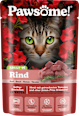 Nassfutter Katze mit Rind Pawsome