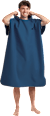 Badetuch Poncho marineblau aus Mikrofaser Gr. M FIT-FLIP