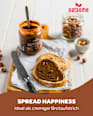 Haselnussmus, "Happy Hazel" Feelgood Spreads, Haselnuss Kakao oatsome