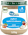 Joghurt mit  Apfel & Erdbeere Freche Freunde