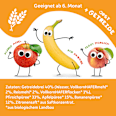 Quetschie Pfirsich, Apfel, Banane mit Hafer ab 6 Monaten  Freche Freunde