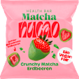 Trockenfrüchte Crunchy Matcha Erdbeeren nucao