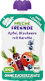 Quetschie Apfel, Blaubeere mit Karotte ab 6 Monaten Freche Freunde