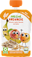Quetschie Pfirsich, Apfel, Banane mit Hafer ab 6 Monaten  Freche Freunde