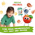 Quetschie Obst & Gemüse ab 6 Monaten, (4x100 g) Freche Freunde