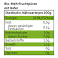 Quetschie Banane, Apfel, Himbeere, Blaubeere mit Hafer ab 6 Monaten  Freche Freunde