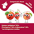 Quetschie Apfel, Pfirsich & Erdbeere ab 6 Monaten Freche Freunde