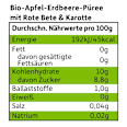 Quetschie Apfel, Erdbeere mit Rote Bete & Karotte ab dem 8. Monat Freche Freunde