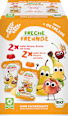 Quetschie Obst & Getreide, ab 6 Monaten, (4x100 g) Freche Freunde