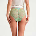 Periodenunterwäsche Hipser Allover Lace Bright Sage, Gr. 32-34 ooia