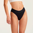 Periodenslip Seamless Cheeky Schwarz, Gr. 32-34 ooia