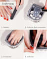 Maniküre Starterset Rose Red Doonails