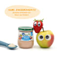 Frucht & Joghurt, Apfel & Erdbeere mit Joghurt ab 8 Monaten  Freche Freunde