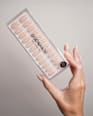 Künstliche Nägel Press Ons Short Almond Nude Marble Doonails