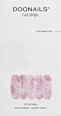 UV Gel Nagelfolien, Gel Strips Rose Marble Doonails