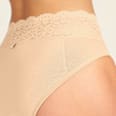 Periodenslip Beige, Gr. 32-34 ooia