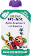 Quetschie Apfel, Blaubeere mit Karotte ab 6 Monaten  Freche Freunde