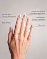 Künstliche Nägel Soft Gel Press Ons, Short Prosecco Doonails
