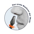 Gesichtshaarentferner, Nasierer 8 cm anthrazit SilkslidePro