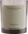 Duftkerze im Glas Fresh Green Tea & Citrus (195 g) Jean&Len