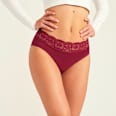 Periodenslip Strong Merlot, Gr. 32-34 ooia