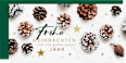 Grußkarten-Set mit Weihnachtsmotiven in grün CACTUS