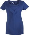 T-Shirt mit Stillfunktion, blau, Gr. XL Rilana