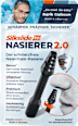 Nasenhaarentferner, Nasierer anthrazit Silkslide