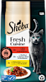 Nassfutter Katze mit Rind, Weißfisch & Hühnerleber, fresh cuisine Taste of Paris, Multipack (6x50 g) Sheba