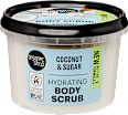 Hidratáló testradír kókusszal és cukorral organic shop