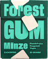 Kaugummi, Minze, zuckerfrei (10 Stück) Forest GUM