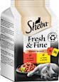 Nassfutter Katze Rind & Huhn, fresh & fine Multipack (6x50 g) Sheba
