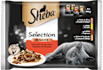 Selection potpuna hrana za odrasle mačke – 4 vrste mesa u umaku, 4 x 85 g Sheba