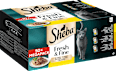 Nassfutter Katze Geflügel in Sauce, fresh & fine Megapack (50x50 g) Sheba