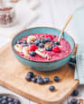 Smoothie Bowl Pulver, Blaubeere Himbeere "Benjamin Blaubeer" oatsome