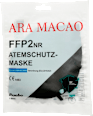 FFP2 Atemschutzmaske, schwarz ARA MACAO