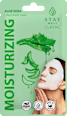 Maschera viso in tessuto nutriente all'Aloe Vera STAY WELL