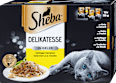 Nassfutter Katze Delikatesse in Gelee Geflügel Variation Sheba