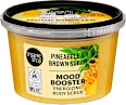 Energetizáló testradír ananásszal és barna cukorral organic shop