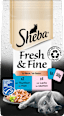 Nassfutter Katze mit Lachs & Thunfisch, fresh & fine Multipack (6x50 g) Sheba
