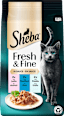 Nassfutter Katze mit Lachs, Thunfisch & Forelle, fresh & fine, Multipack (6x50 g) Sheba