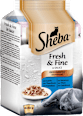 Nassfutter für Katzen, Fresh & Fine, Fisch Variation in Sauce, MP, 6x50g Sheba