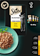 Nassfutter Katze, Delikatesse in Gelee - Geflügel Variation, Multipack (12x85 g) Sheba